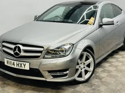 Used Mercedes C250 Sport Edition 204 HP (150 kW) 2014 Silver Coupe