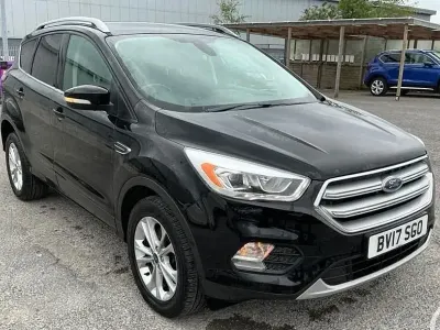 Begagnad Ford Kuga Titanium 2017 Svart SUV