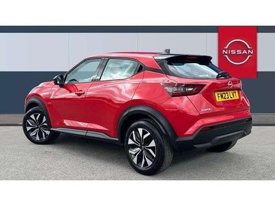 Used Nissan Juke Acenta 114 HP (83 kW) 2023 Red SUV