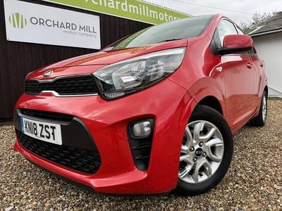 Used Kia Picanto 83 HP (61 kW) 2018 Red Hatchback