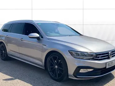 Used VW Passat R-line 190 HP (139 kW) 2020 Silver Estate