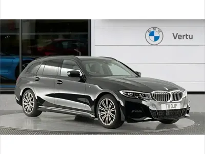 Used BMW 320 M Sport 180 HP (132 kW) 2021 Black Estate
