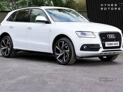 Begagnad Audi Q5 S-line plus 190 HK (139 kW) 2016 Vit SUV