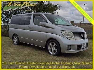 Grey Used 2007 Nissan Elgrand MPV | £10,000 (A bit pricey)