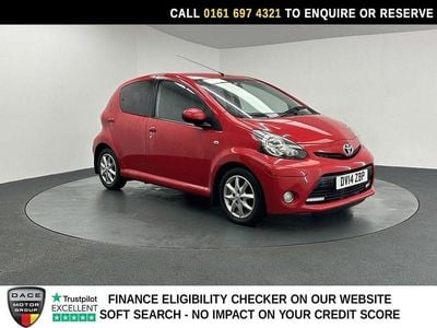 Used Toyota Aygo 68 HP (50 kW) 2014 Red Hatchback