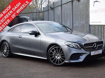 Used Mercedes E300 AMG line 245 HP (180 kW) 2019 Grey Coupe