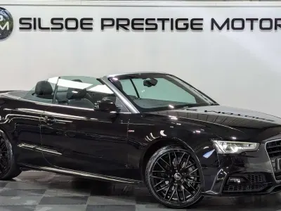 Used Audi A5 Cabriolet S-Line 2016 Black Cabriolet