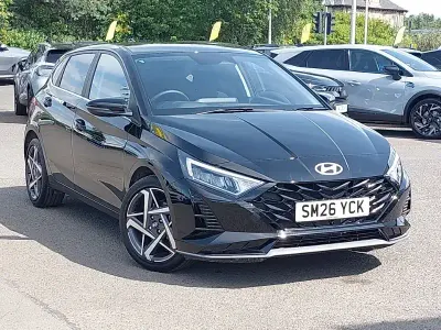New Hyundai i20 90 HP (66 kW) 2026 Black Hatchback