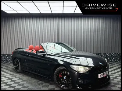 Used BMW 430 Cabriolet M Sport 2015 Black Cabriolet