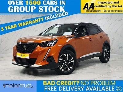 Used Peugeot 2008 GT 130 HP (95 kW) 2021 Orange SUV