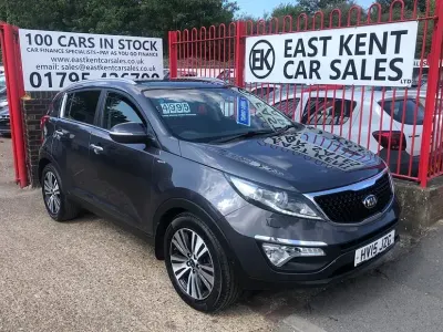 Used Kia Sportage 181 HP (133 kW) 2015 Silver SUV