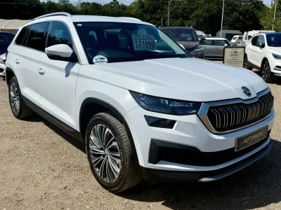 Used Skoda Kodiaq SE L Executive 150 HP (110 kW) 2022 White SUV