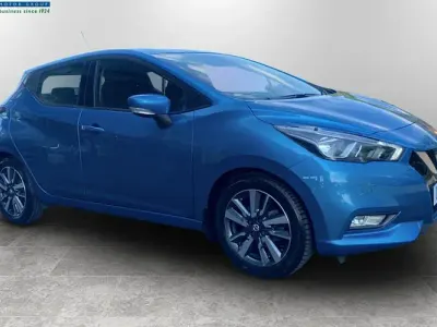 Used Nissan Micra Acenta Limited Edition 90 HP (66 kW) 2018 Blue Hatchback