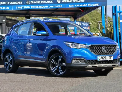 Used MG ZS Exclusive 106 HP (77 kW) 2019 Blue SUV