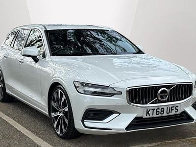 Used Volvo V60 Inscription 190 HP (139 kW) 2019 White Estate