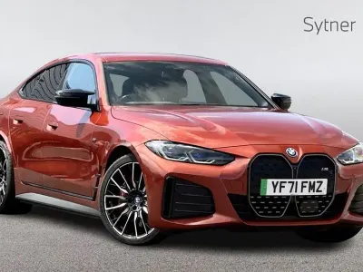 Used BMW i4 Comfort Edition 394 kW (537 HP) 2021 Orange Sedan