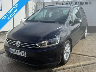 Used VW Golf Sportsvan SE 125 HP (91 kW) 2014 Black MPV