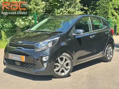 Used Kia Picanto 67 HP (49 kW) 2021 Black Hatchback