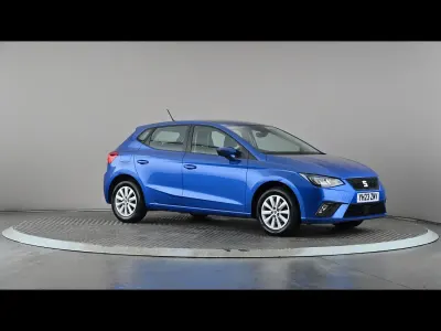 Usado Seat Ibiza SE 2023 Azul Citadino