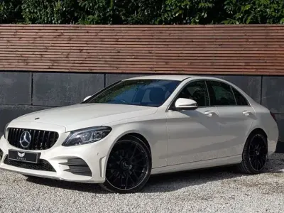Used Mercedes C220 AMG Line Premium 2019 White Sedan