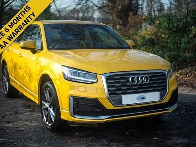 Used Audi Q2 S-Line 116 HP (85 kW) 2019 Yellow SUV