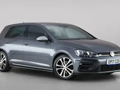 Used VW Golf VII R-line 150 HP (110 kW) 2017 Grey Hatchback