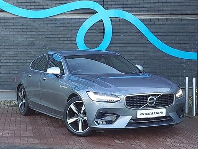 Grey Used 2019 Volvo S90 R-Design Sedan | £16,998 (Fair price)