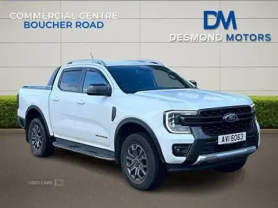 Begagnad Ford Ranger Wildtrack 2024 Vit Pickup