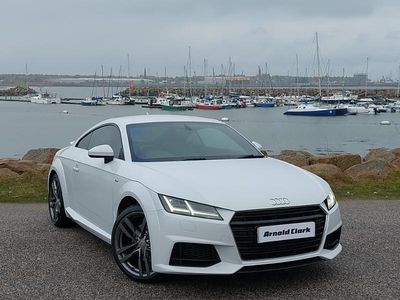 Used Audi TT S-Line 180 HP (132 kW) 2016 White Coupe