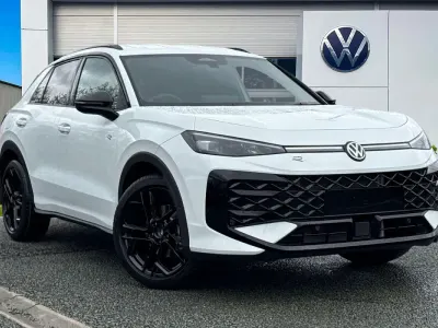 New VW T-Roc Cabriolet R-line 150 HP (110 kW) 2026 White SUV