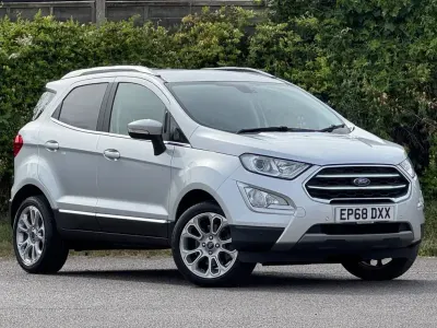 Used Ford Ecosport Titanium 125 HP (91 kW) 2019 Silver SUV