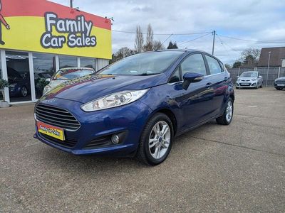 Used Ford Fiesta Zetec 2014 Blue Hatchback