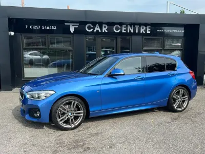 Używany BMW 116 M Sport 2018 Niebieski Hatchback