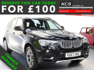Used BMW X3 xLine 190 HP (139 kW) 2017 Black SUV