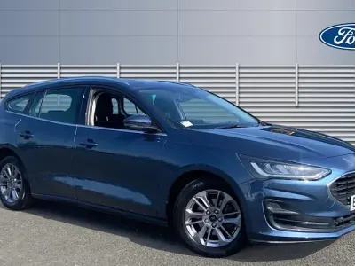 Used Ford Focus Titanium 125 HP (91 kW) 2023 Blue Estate