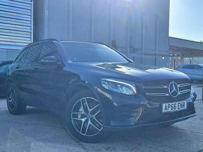 Used Mercedes GLC250 AMG line 204 HP (150 kW) 2016 Black SUV