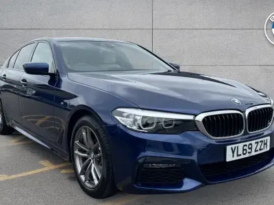 Used BMW 520 M Sport 181 HP (133 kW) 2020 Blue