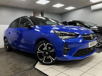 Used Vauxhall Corsa SRi 100 HP (73 kW) 2021 Blue Hatchback