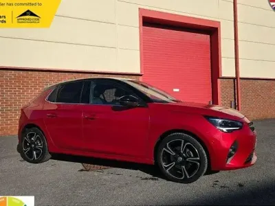 Used Vauxhall Corsa Elite 101 HP (74 kW) 2020 Red Hatchback