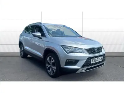 Used Seat Ateca Ecomotive 113 HP (83 kW) 2016 Silver SUV