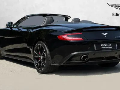 Used Aston Martin Vanquish 565 HP (415 kW) 2014 Black Cabriolet