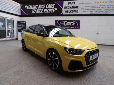Used Audi A1 Sportback S-Line 2020 Yellow Hatchback