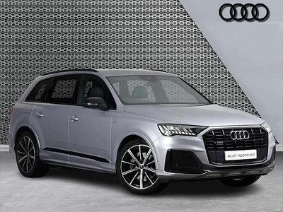 Used Audi Q7 Black Edition 281 HP (206 kW) 2022 Silver SUV