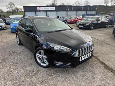 Used Ford Focus Titanium 125 HP (91 kW) 2016 Black Hatchback