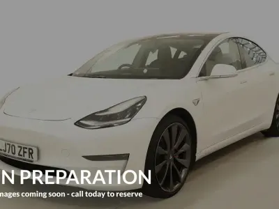 Used Tesla Model 3 Performance 461 kW (627 HP) 2020 White Sedan