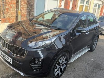 Used Kia Sportage GT-Line 174 HP (127 kW) 2016 Black SUV