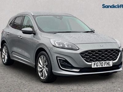 Solar silver (premium paint) Used 2020 Ford Kuga Vignale SUV | £17,022 (Expensive)