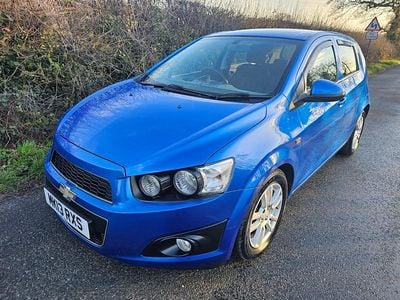 Blue Used 2013 Chevrolet Aveo LTZ Hatchback | £1,995 (Expensive)