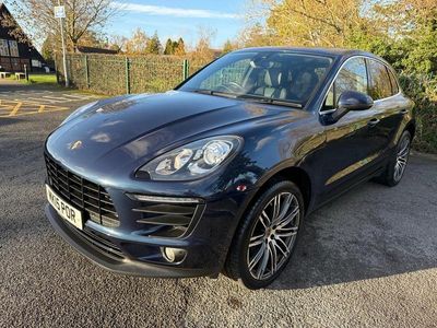 Blue Used 2015 Porsche Macan SUV | £19,690 (Good price)