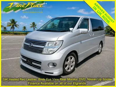 Used Nissan Elgrand 2008 Silver MPV